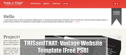 30 Premium “Free” Website PSD Templates To Jump Start Your New Website Project
